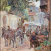 Wioska bośniacka - Carl Fahringer — widok dzieła