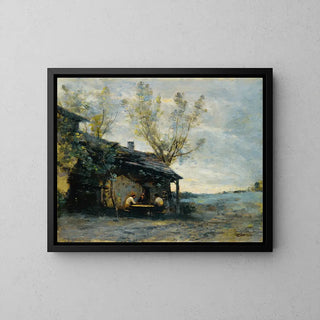 Kawa w Vaugirard autorstwa Jean-Baptiste Camille Corot