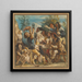 Radosna kompania - Jacob Jordaens — oprawiony obraz na ścianie