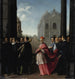 Procesja kardynałów - Ottavio Leoni — widok dzieła