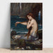 Reprodukcja obrazu Jedna syrena - John William Waterhouse