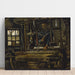 Reprodukcja obrazu Dom tkacza - Vincent van Gogh