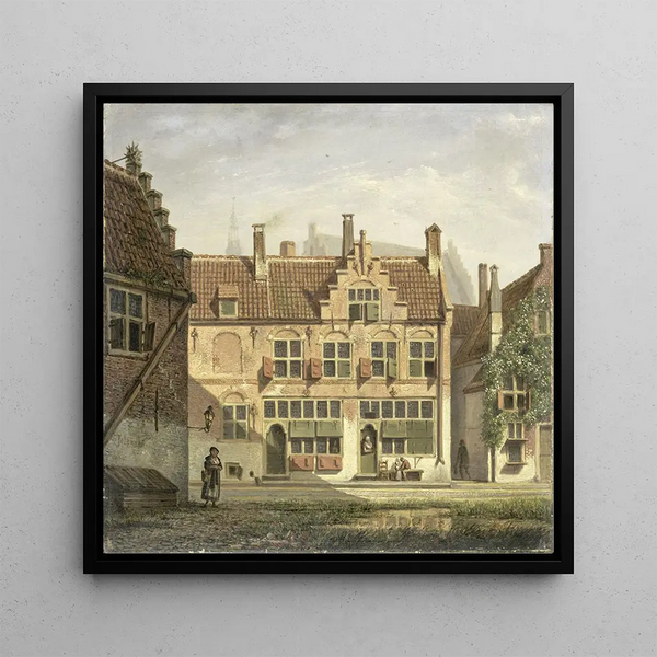 Une rue à Amersfoort - Johannes Jelgerhuis