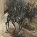 Rzeźba z brązu Ludwika XIV - Giovanni Boldini — aranżacja we wnętrzu