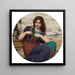 Une tâche congeniale - John William Godward — oprawiony obraz na ścianie