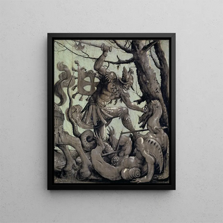 Urs Graf - Saint George Fighting the Dragon.webp