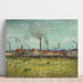 Reprodukcja obrazu Fabryki w Clichy - Vincent van Gogh