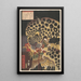 Le Tigre de Rykoku z serii Vraies Scènes autorstwa Hirokage - Utagawa Hirokage — oprawiony obraz na ścianie