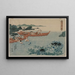 Nurkowie z abalone u wybrzeży Ise - Utagawa Kunisada Toyokuni III — oprawiony obraz na ścianie