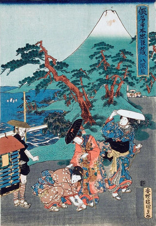 Utagawa Kunisada Toyokuni III - Act VIII Konamis Bridal Procession.webp