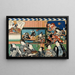 Aktorów patrzących na votywnych obrazach siebie samych - Utagawa Kunisada Toyokuni III — oprawiony obraz na ścianie