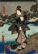 Czarny - Utagawa Kunisada Toyokuni III — widok dzieła