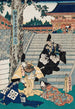 Chshingura Le Trésor des Fidèles Serviteurs un Abécédaire - Utagawa Kunisada Toyokuni III — oprawiony obraz na ścianie
