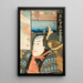 Restauracji Ebiya Ichikawa Danjr VIII w roli Ebizako no J - Utagawa Kunisada Toyokuni III — oprawiony obraz na ścianie