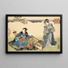 Huit vues figuratives, Sugata Hakkei Pl6 - Utagawa Kunisada Toyokuni III — oprawiony obraz na ścianie