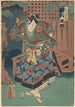 Nakamura Shikan w roli Huwa Hanzaemon - Utagawa Kunisada Toyokuni III — widok dzieła