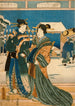 Śnieg - Utagawa Kunisada Toyokuni III — widok dzieła
