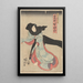 Aktor Iwai Hanshirō w roli Oito - Utagawa Kunisada Toyokuni III — oprawiony obraz na ścianie