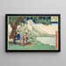 Akt Ósmy Podróż - Utagawa Kuniyoshi — oprawiony obraz na ścianie