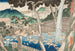 Kaskada Rben na Górze Yama - Utagawa Kuniyoshi — widok dzieła