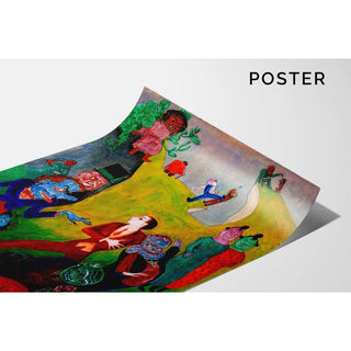 Utan Pardon - Nils Dardel | Reproduction Tableau Décoration murale affiche copie
