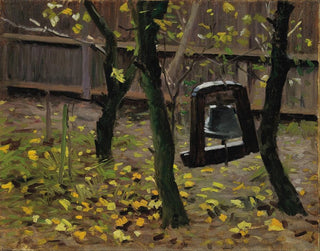 Valdemar Schnheyder Mller - The dinner bell in the garden at Brndums Hotel.webp