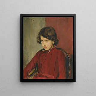 Valentin Alexandrovich Serov - Portrait Of Praskovia Anatolievna Mamontova.webp