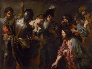Valentin de Boulogne - Christ and the Adulteress.webp