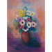Reprodukcja obrazu Wazon z anemonami - Odilon Redon