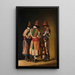 Derwiszów w stroju festiwalowym - Vasily Vereshchagin — oprawiony obraz na ścianie