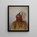 Funkcjonariusz muzułmański - Vasily Vereshchagin — oprawiony obraz na ścianie