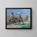 Mollahs idących na bazar - Vasily Vereshchagin — oprawiony obraz na ścianie