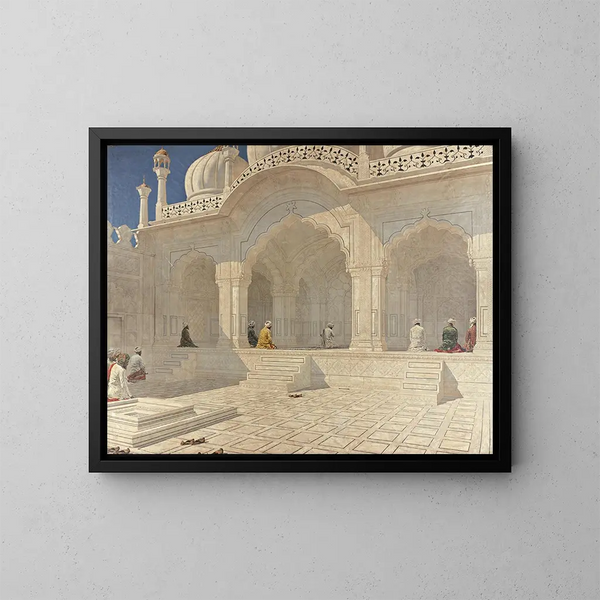 Meczet Perły w Delhi - Vasily Vereshchagin — oprawiony obraz na ścianie