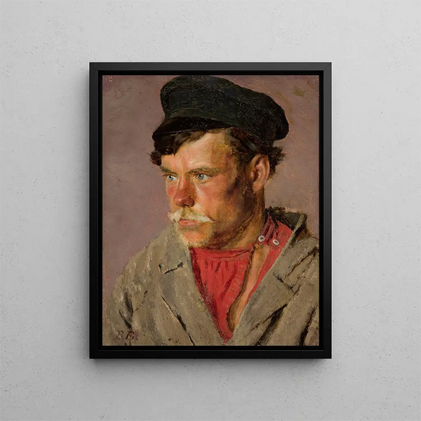 Vasily Vereshchagin - Study of a peasants head.webp