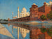 Le Taj Mahal o zmierzchu - Vasily Vereshchagin — widok dzieła