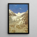 Le glacier sur le chemin du Cachemire au Ladakh Étude - Vasily Vereshchagin — oprawiony obraz na ścianie