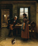 Ostatni grosz - Václav Brožík — widok dzieła