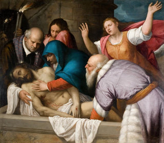 Venetian School - The Entombment Of Christ.webp