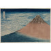 Reprodukcja obrazu Wiatr z południa, bezchmurne niebo - Katsushika Hokusai