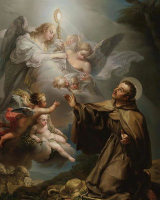 Vicente Lpez Portaa - The Apparition Of The Eucharist To San Pascual Bailon.webp