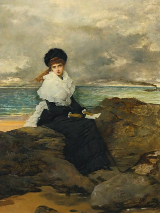 Vicente Palmaroli y Gonzlez - The letter.webp