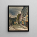 Rue Saint Julien le Pauvre Paris 5e - Victor Alfred Lundy — oprawiony obraz na ścianie