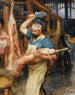 Le Boucher - Victor Gabriel Gilbert — widok dzieła