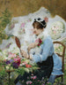 Le vendeur de fleurs - Victor Gabriel Gilbert — widok dzieła