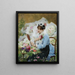 Le vendeur de fleurs - Victor Gabriel Gilbert — oprawiony obraz na ścianie