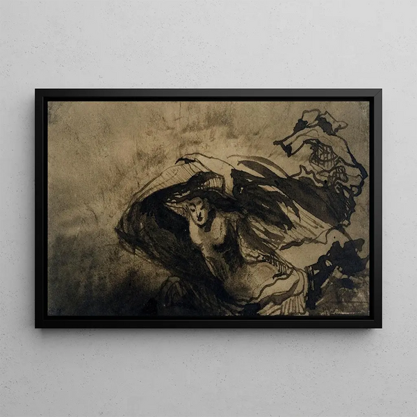 La Nuit - Victor Hugo — oprawiony obraz na ścianie