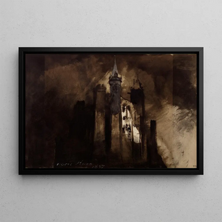 Victor Hugo - Le burg dans lorage.webp