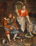 Opowieści żołnierzy - Victor Schivert — widok dzieła