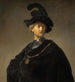 Starszy mężczyzna z złotym łańcuchem - Rembrandt van Rijn — widok dzieła