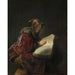 Reprodukcja obrazu Stara kobieta czytająca - Rembrandt van Rijn